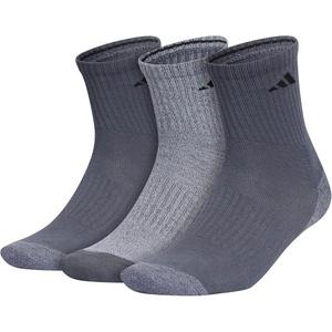 image:imageadidas Mens Cushioned X Socks 3 Pairs Multiple Heights Durable amp ComfortableOnix GreyClear Onix GreyAcid OrangeMidcrew3