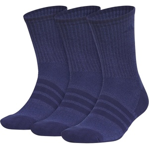 image:imageadidas Mens Cushioned X Socks 3 Pairs Multiple Heights Durable amp ComfortableTech Indigo BlueDark BlueCrew4