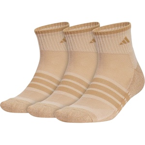 image:imageadidas Mens Cushioned X Socks 3 Pairs Multiple Heights Durable amp ComfortableWarm Sandstone Beige Raw DesertQuarter4