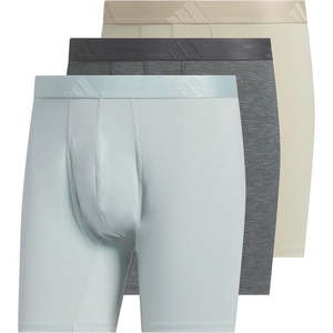 image:imageadidas Mens Luxe Underwear 3Pack Boxer Briefs or Trunks Premium Ultra Soft ComfortWonder Sage GreenGrey SixWonder Cargo KhakiBoxer Brief