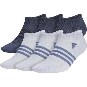 image:imageadidas Mens Superlite No Show Socks 6 Pairs Lightweight amp BreathablePreloved Ink BlueLegend Ink BlueCool Light Heather3