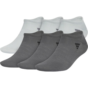 image:imageadidas Mens Superlite No Show Socks 6 Pairs Lightweight amp BreathableWonder Sage GreenGrey Six3