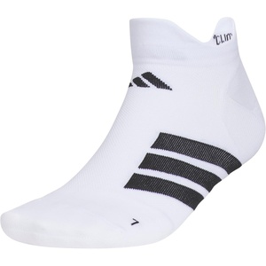 image:imageadidas Unisex Adizero Running Socks 1 Pair Performance amp TrainingWhiteBlackNo Show