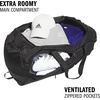 image:imageadidas Defender 5 Duffel Bag for Sports Gym and Travel BlackSilver Metallic OSFABlack