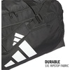 image:imageadidas Defender 5 Duffel Bag for Sports Gym and Travel BlackSilver Metallic OSFABlack