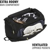 image:imageadidas Defender 5 Duffel Bag for Sports Gym and Travel BlackSilver Metallic OSFABlack