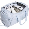 image:imageadidas Defender 5 Duffel Bag for Sports Gym and Travel BlackSilver Metallic OSFACrystal Sky BlueWonder Blue