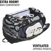 image:imageadidas Defender 5 Duffel Bag for Sports Gym and Travel BlackSilver Metallic OSFAEssential Camo Silver GreenBlackBlack