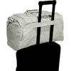 image:imageadidas Defender 5 Duffel Bag for Sports Gym and Travel BlackSilver Metallic OSFAHalo GreenSilver Green