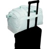 image:imageadidas Defender 5 Duffel Bag for Sports Gym and Travel BlackSilver Metallic OSFAHalo Mint GreenWhite