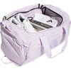 image:imageadidas Defender 5 Duffel Bag for Sports Gym and Travel BlackSilver Metallic OSFAIce LavenderPowder Plum Purple