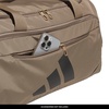 image:imageadidas Defender 5 Duffel Bag for Sports Gym and Travel BlackSilver Metallic OSFAKhaki SixBlack
