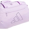 image:imageadidas Defender 5 Duffel Bag for Sports Gym and Travel BlackSilver Metallic OSFAPowder Plum PurpleAurora Plum Purple