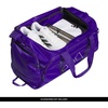 image:imageadidas Defender 5 Duffel Bag for Sports Gym and Travel BlackSilver Metallic OSFAPure PurpleWhite