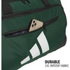 image:imageadidas Defender 5 Duffel Bag for Sports Gym and Travel BlackSilver Metallic OSFATeam Dark Green