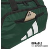 image:imageadidas Defender 5 Duffel Bag for Sports Gym and Travel BlackSilver Metallic OSFATeam Dark Green