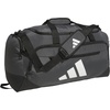 image:imageadidas Defender 5 Duffel Bag for Sports Gym and Travel BlackSilver Metallic OSFATeam Dark Grey