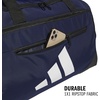 image:imageadidas Defender 5 Duffel Bag for Sports Gym and Travel BlackSilver Metallic OSFATeam Navy Blue 2