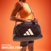 image:imageadidas Defender 5 Duffel Bag for Sports Gym and Travel BlackSilver Metallic OSFATeam Navy Blue 2