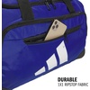 image:imageadidas Defender 5 Duffel Bag for Sports Gym and Travel BlackSilver Metallic OSFATeam Royal Blue