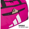 image:imageadidas Defender 5 Duffel Bag for Sports Gym and Travel BlackSilver Metallic OSFATeam Shock Pink 2