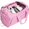 image:imageadidas Defender 5 Duffel Bag for Sports Gym and Travel BlackSilver Metallic OSFATropic BloomClear Pink