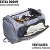 image:imageadidas Defender 5 Duffel Bag for Sports Gym and Travel BlackSilver Metallic OSFATwill GreyRose Gold