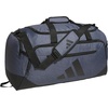 image:imageadidas Defender 5 Duffel Bag for Sports Gym and Travel BlackSilver Metallic OSFATwill Onix GreyBlack