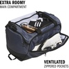 image:imageadidas Defender 5 Duffel Bag for Sports Gym and Travel BlackSilver Metallic OSFATwill Onix GreyBlack