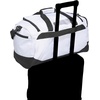 image:imageadidas Defender 5 Duffel Bag for Sports Gym and Travel BlackSilver Metallic OSFATwill WhiteBlack