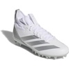 image:imageadidas Mens Adizero Impact2 American FootballWhiteSilver MetallicWhite
