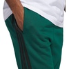 image:imageadidas Mens Essentials 3Stripes Fleece PantsCollegiate GreenBlack