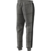image:imageadidas Mens Essentials 3Stripes Fleece PantsDark Grey HeatherBlack