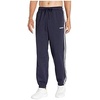 image:imageadidas Mens Essentials 3Stripes Fleece PantsLegend InkWhite