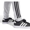 image:imageadidas Mens Essentials 3Stripes Fleece PantsLight Grey HeatherBlack
