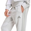 image:imageadidas Mens Essentials 3Stripes Fleece PantsLight Grey HeatherMedium Grey Heather
