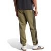 image:imageadidas Mens Essentials 3Stripes Fleece PantsOlive StrataBlack
