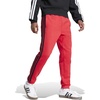 image:imageadidas Mens Essentials 3Stripes Fleece PantsPure RubyBlack