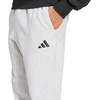 image:imageadidas Mens Essentials FeelCozy Fleece PantsLight Grey HeatherBlack