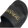 image:imageadidas Unisex Adult Adilette Shower SlideBlackBlackMatte Gold