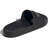 image:imageadidas Unisex Adult Adilette Shower SlideBlackBlackMatte Gold