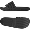 image:imageadidas Unisex Adult Adilette Shower SlideBlackBlackSilver Metallic