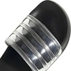 image:imageadidas Unisex Adult Adilette Shower SlideBlackSilver MetallicSilver Metallic