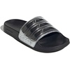 image:imageadidas Unisex Adult Adilette Shower SlideBlackSilver MetallicSilver Metallic