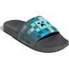 image:imageadidas Unisex Adult Adilette Shower SlideGreyBlueGreyMinecraft