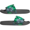 image:imageadidas Unisex Adult Adilette Shower SlideGreyGreenGreyMinecraft