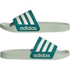image:imageadidas Unisex Adult Adilette Shower SlideLinen GreenWonder WhiteEquipment Green