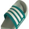 image:imageadidas Unisex Adult Adilette Shower SlideLinen GreenWonder WhiteEquipment Green