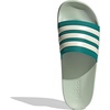 image:imageadidas Unisex Adult Adilette Shower SlideLinen GreenWonder WhiteEquipment Green