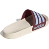 image:imageadidas Unisex Adult Adilette Shower SlideOff WhiteIce BlueShadow Red